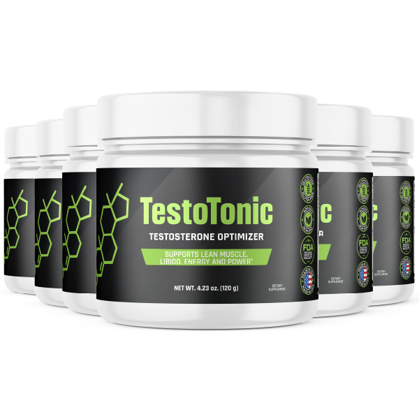 TestoTonic 6 Bottles Best Value Pack